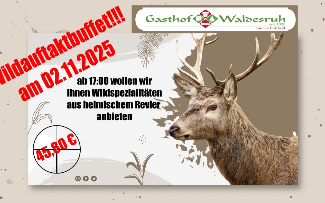 Wildbuffet am 02.11.2025