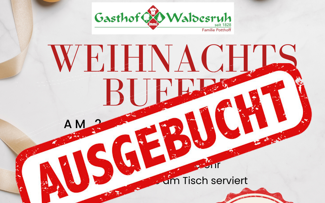 Weihnachtsbuffet