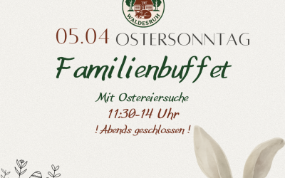Familien-Osterbuffet
